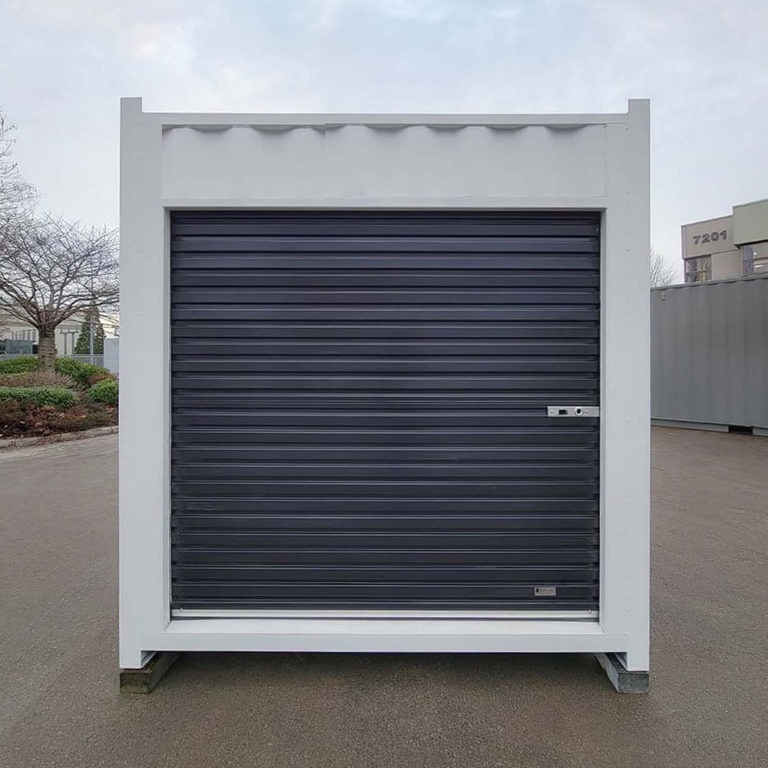 10&rsquo; &ldquo;Cut Down&rdquo; Used Container + Rollup