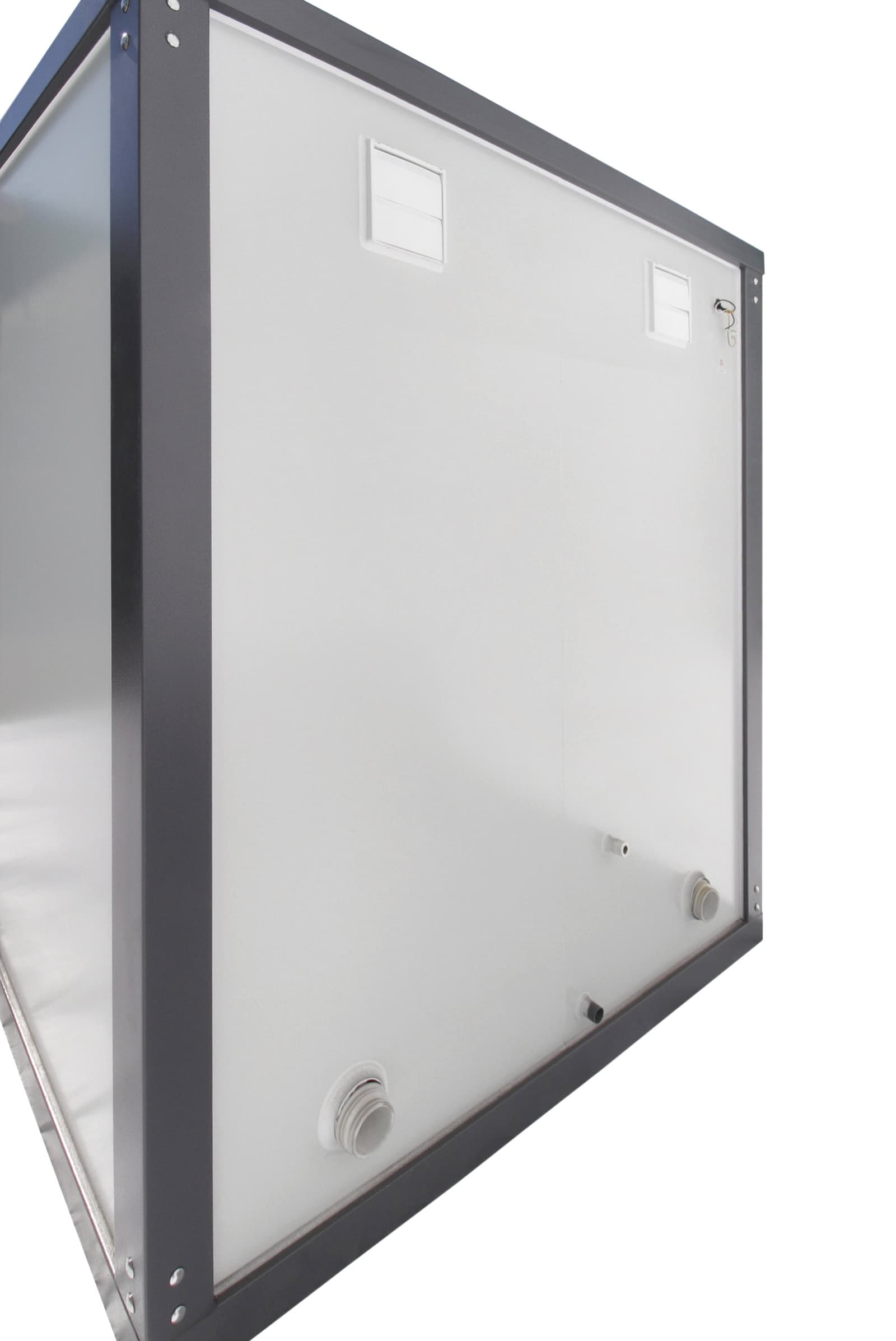 M&B | Double Stall Portable Washroom - Backstorage Containers LLC