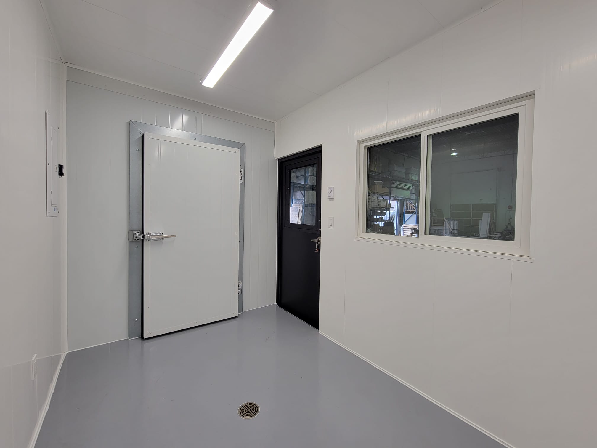 Food Processing Unit With Walk in Cooler - Backstorage Containers LLC