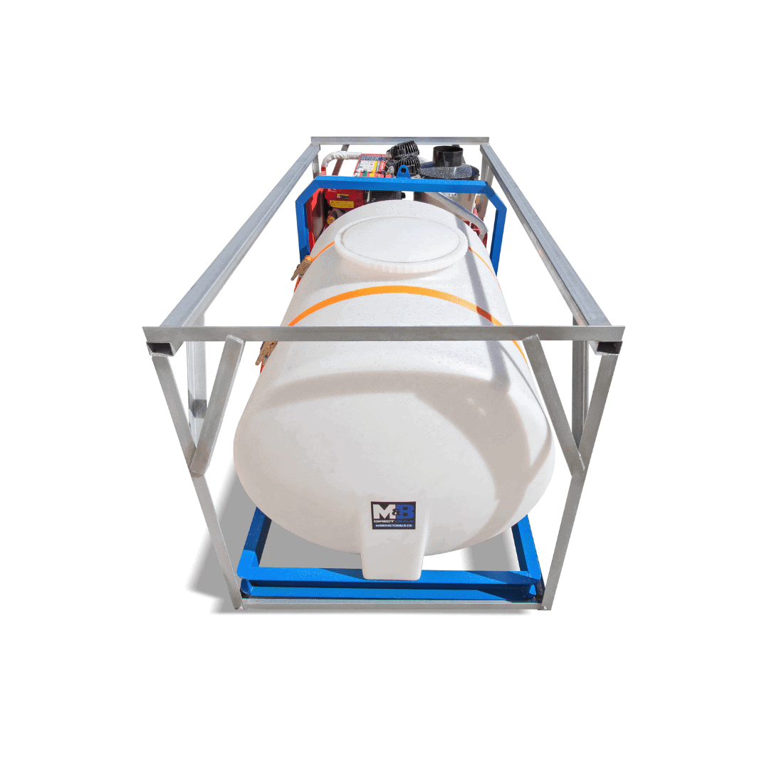 M&B | 4000 PSI Self Contained Hot Water Pressure Washer - Backstorage Containers LLC