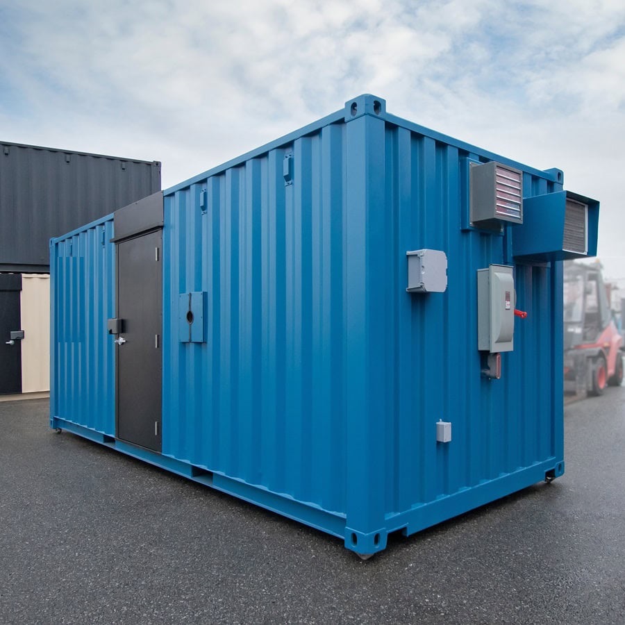 Shipyard Machinery Enclosure - Backstorage Containers LLC