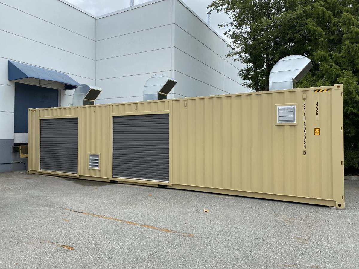 40&prime; Compressor Room - Backstorage Containers LLC