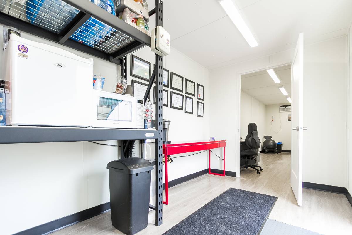 Office & Workshop Space for Progressive Concrete - Backstorage Containers LLC