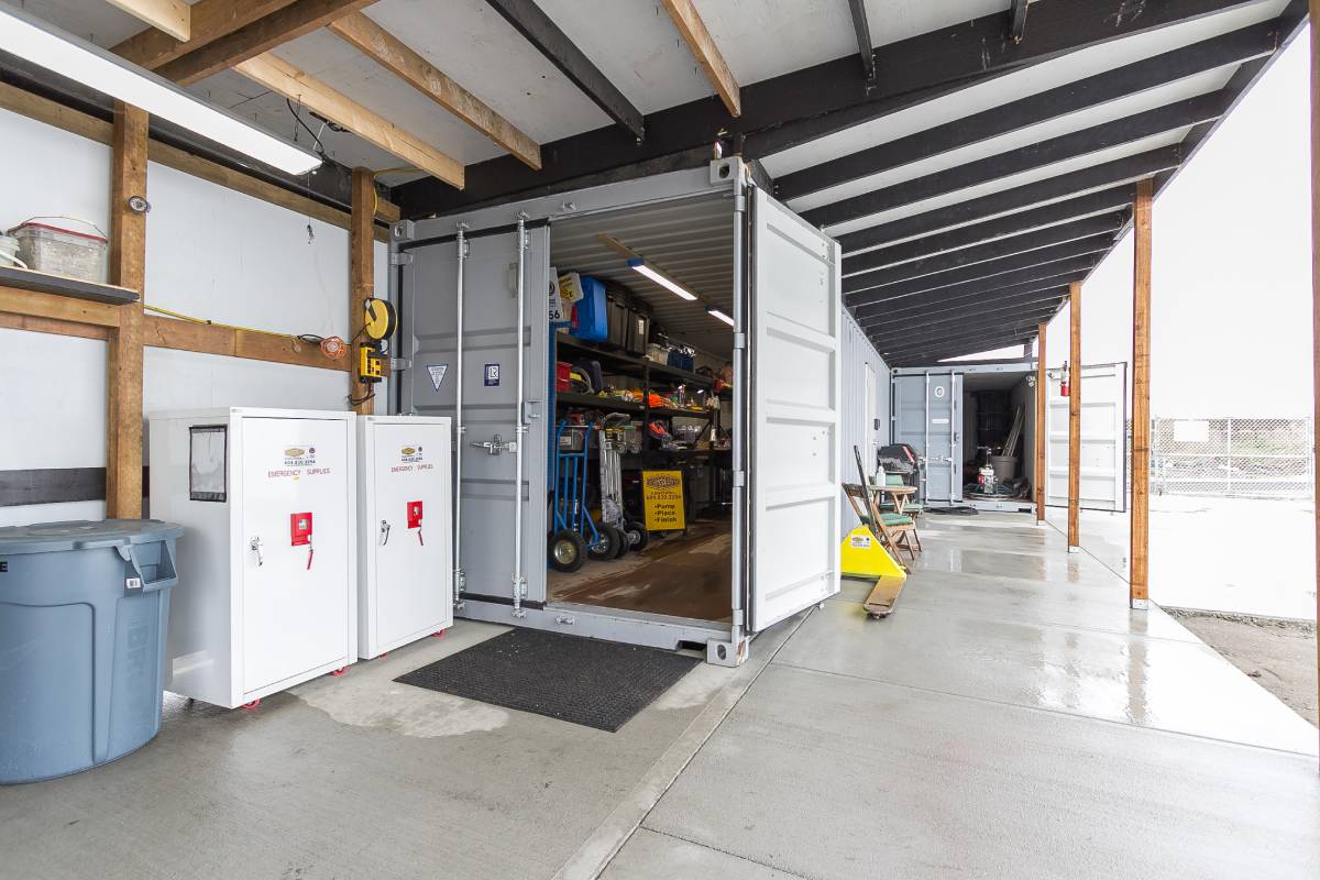 Office & Workshop Space for Progressive Concrete - Backstorage Containers LLC
