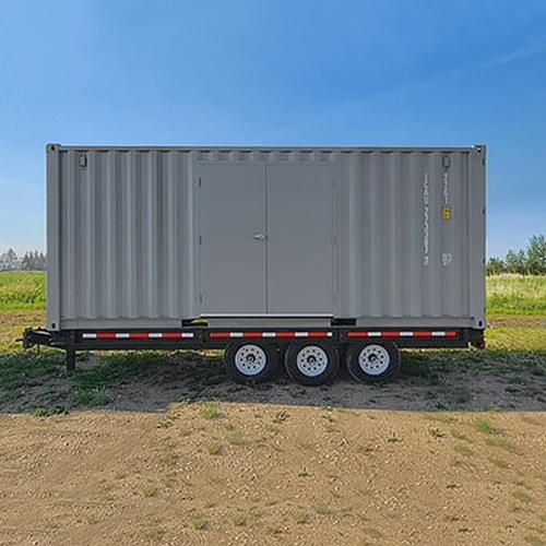 20&rsquo; Bumper Pull Container Chassis - Backstorage Containers LLC