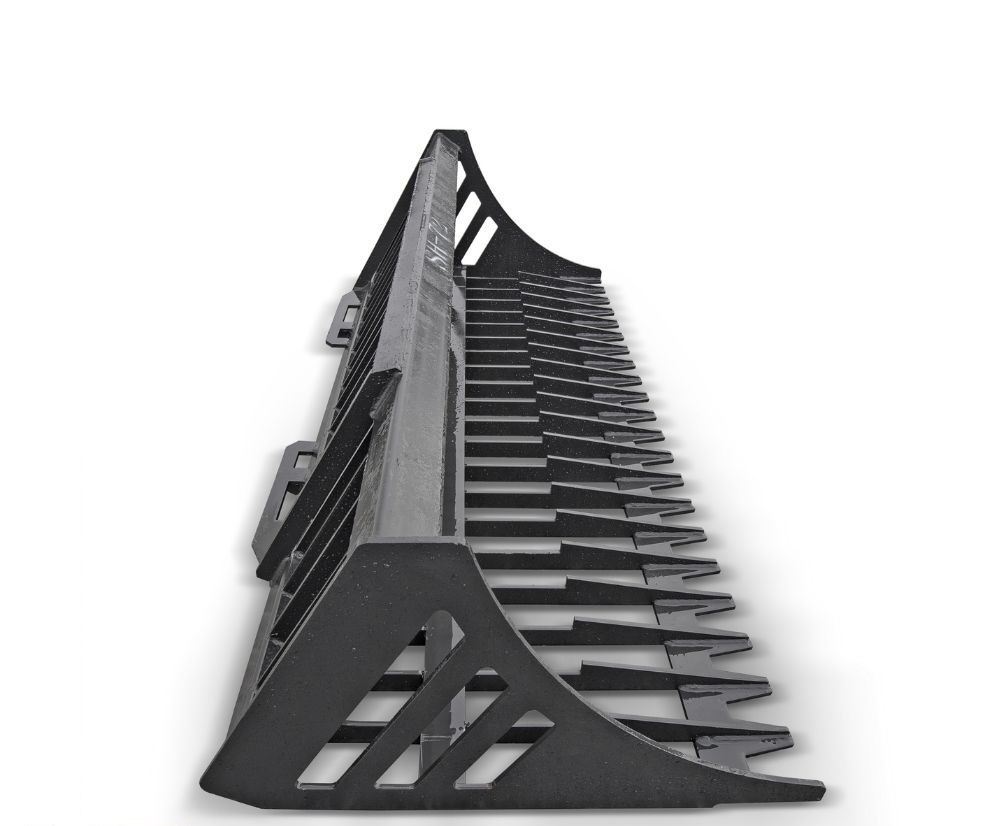 M&B | 72&Prime; Skid Steer Skeleton Bucket - Backstorage Containers LLC