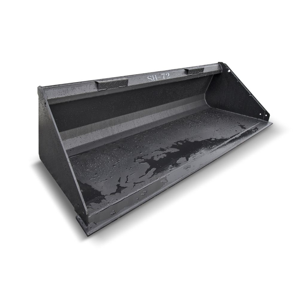 M&B | 72&Prime; Skid Steer Bucket - Backstorage Containers LLC