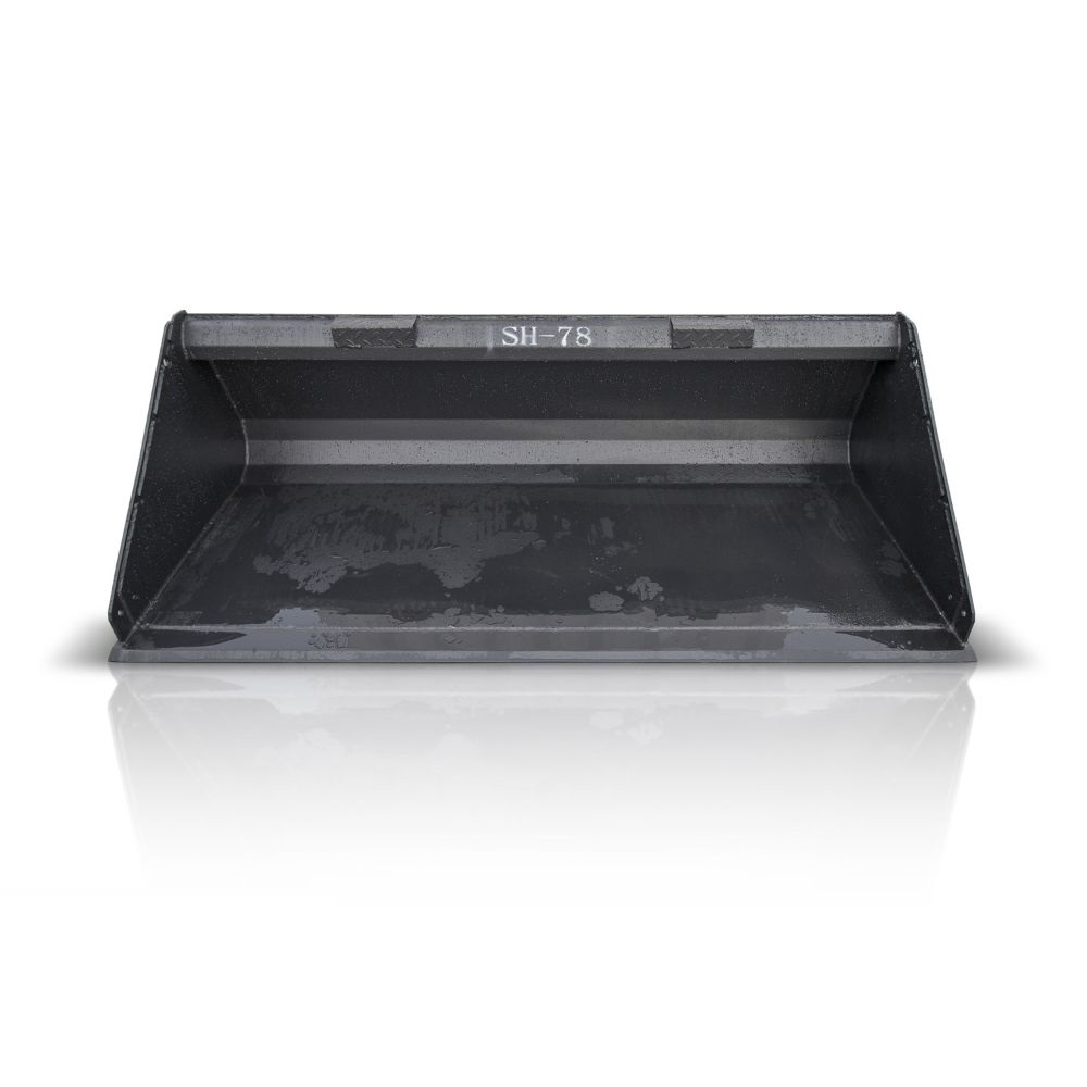 M&B | 78&Prime; Skid Steer Bucket - Backstorage Containers LLC