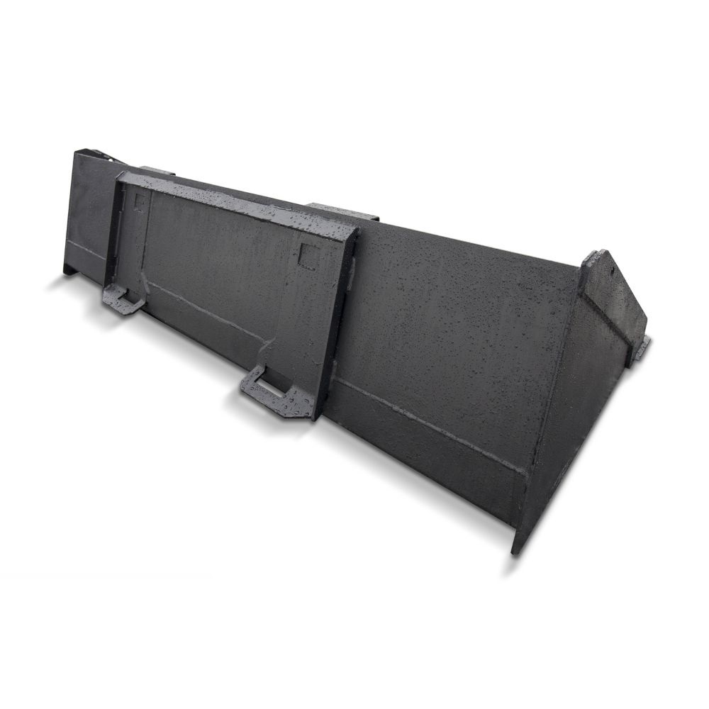 M&B | 84&Prime; Skid Steer Bucket - Backstorage Containers LLC