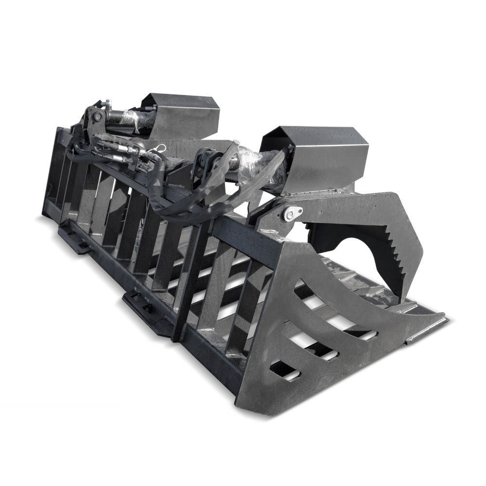 M&B | 72&Prime; Rock Grapple Bucket - Backstorage Containers LLC