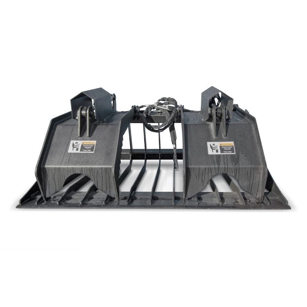 M&B | 72&Prime; Rock Grapple Bucket - Backstorage Containers LLC