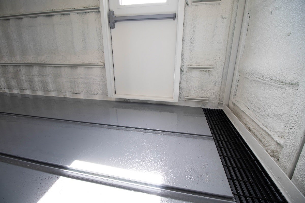 40&rsquo; Custom Mechanical Enclosure - Backstorage Containers LLC