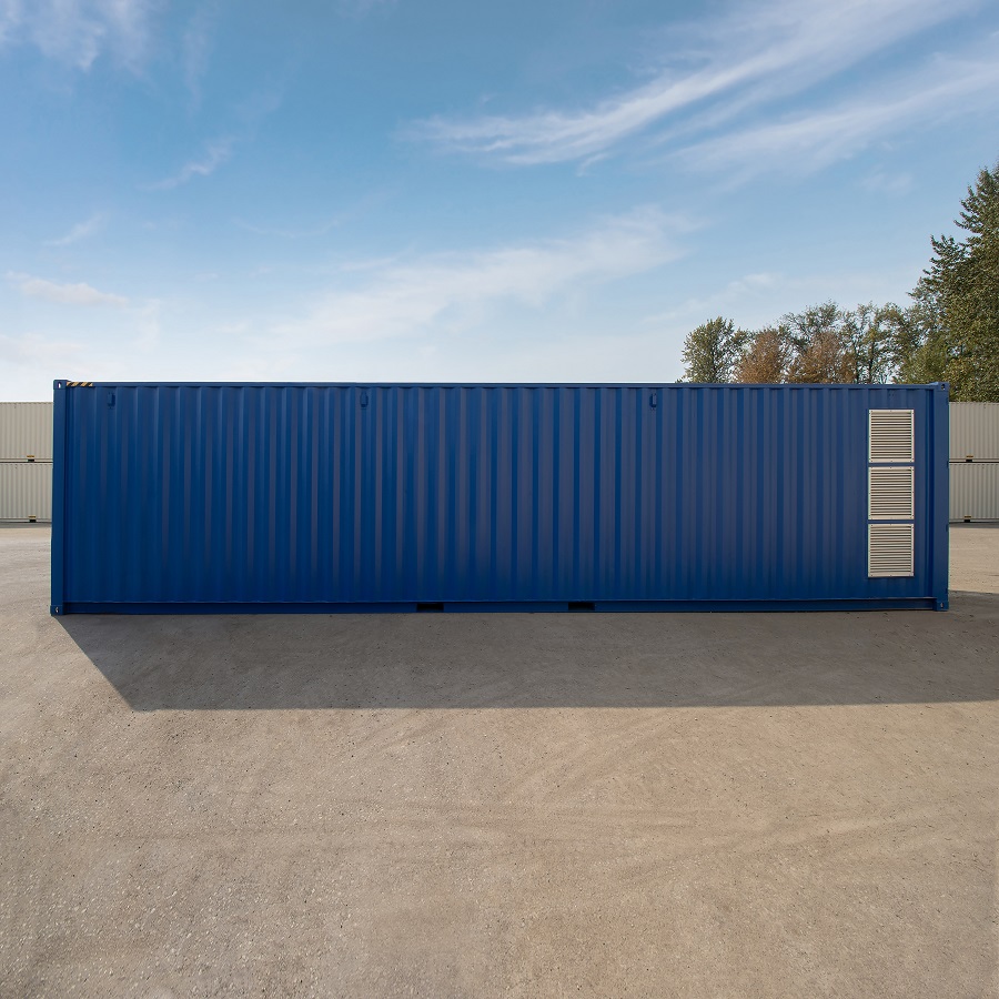 40&rsquo; Custom Equipment Housing Unit - Backstorage Containers LLC