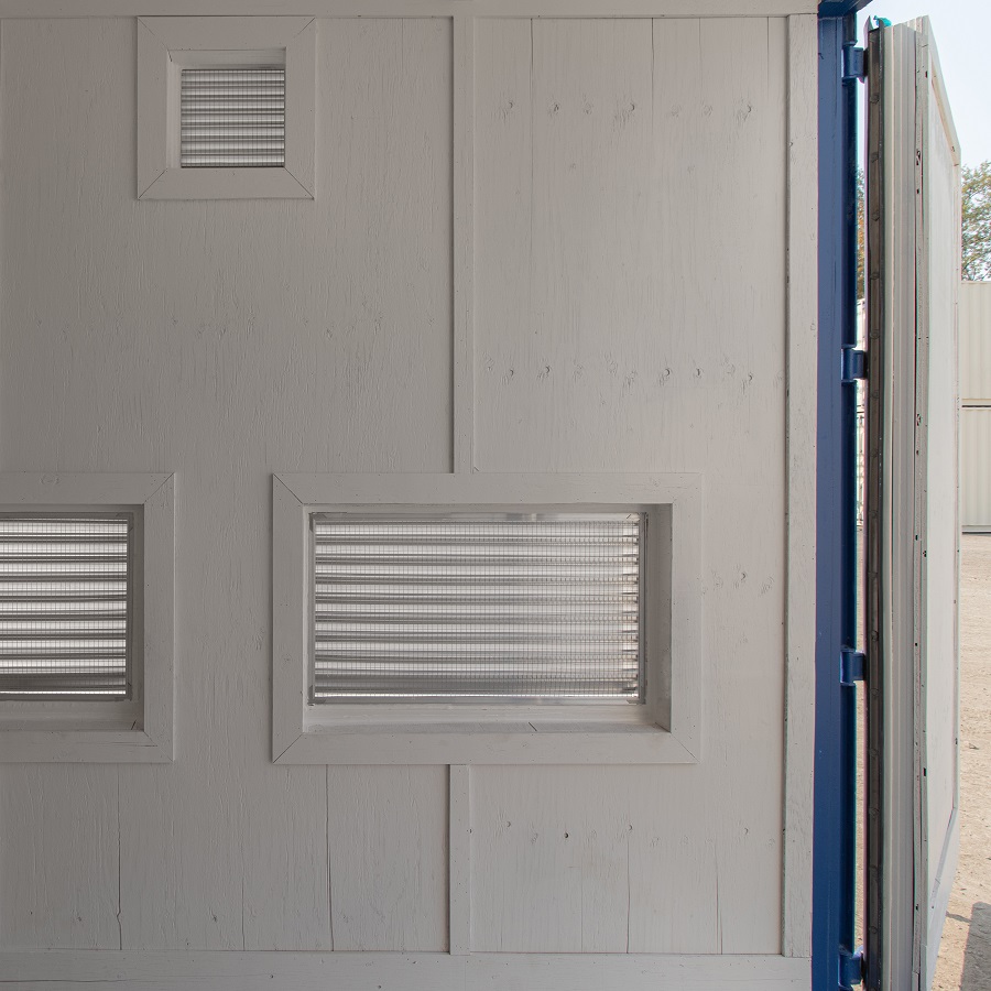 40&rsquo; Custom Equipment Housing Unit - Backstorage Containers LLC