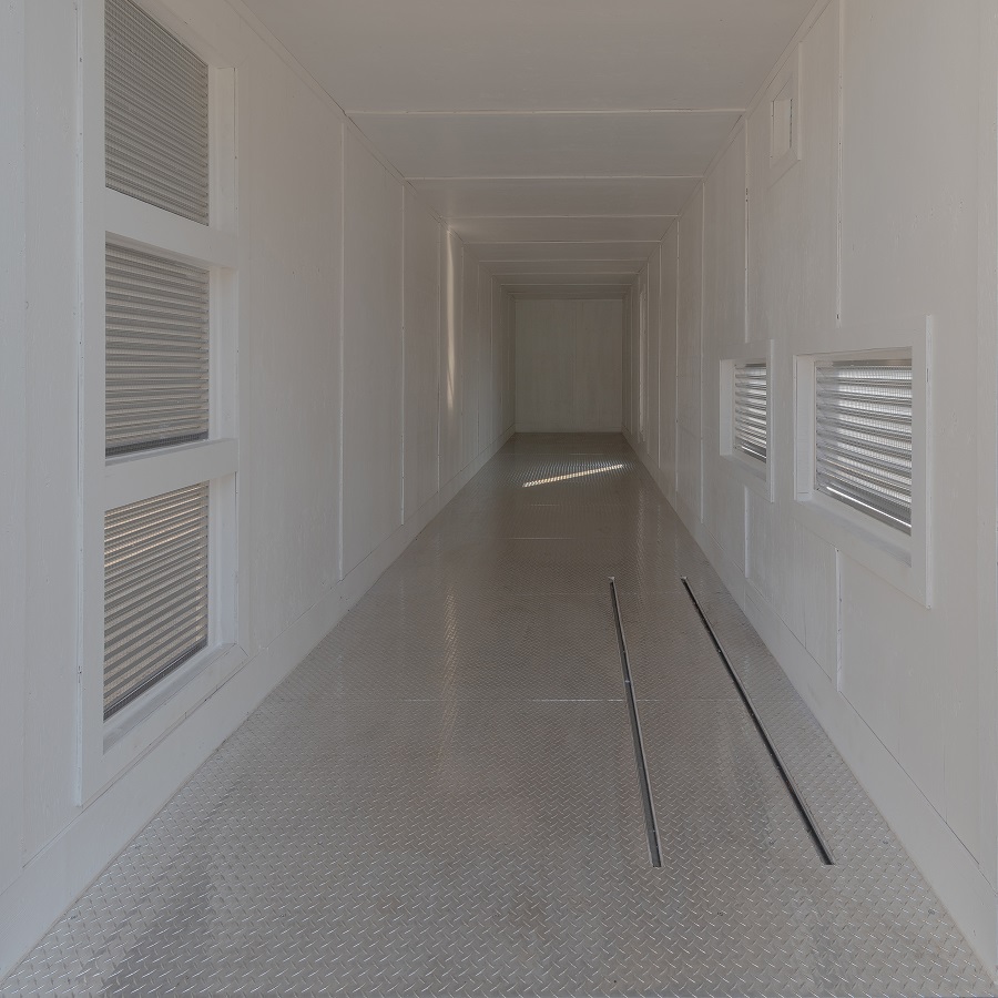 40&rsquo; Custom Equipment Housing Unit - Backstorage Containers LLC