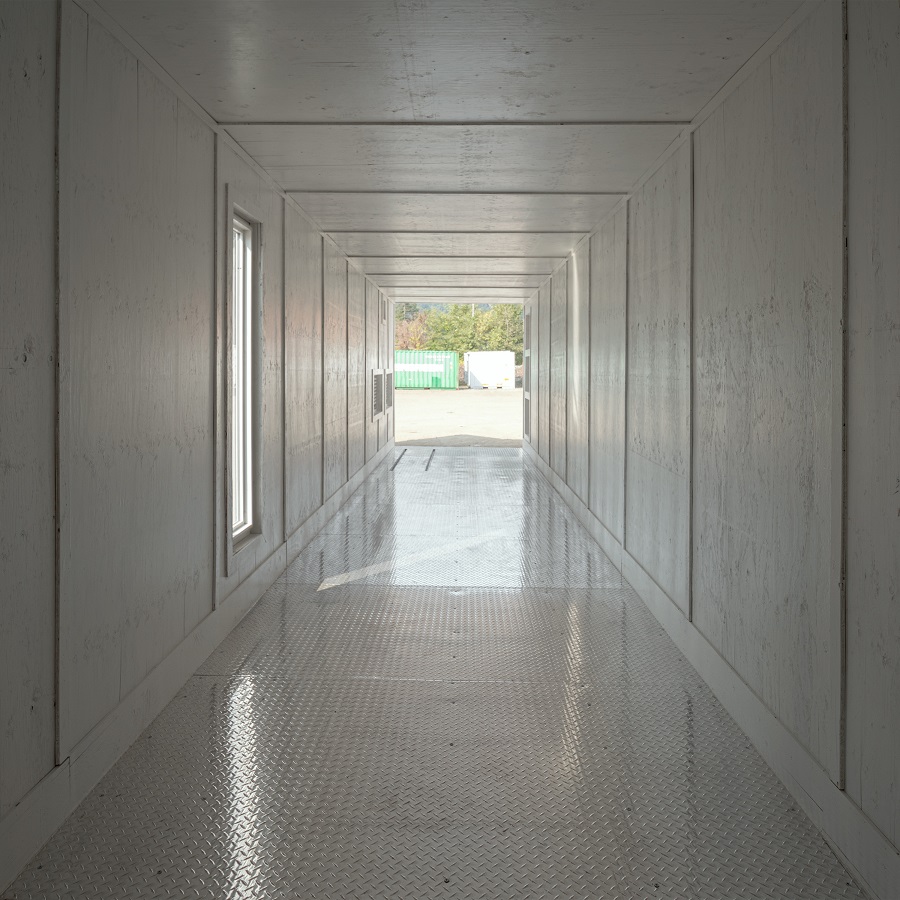 40&rsquo; Custom Equipment Housing Unit - Backstorage Containers LLC