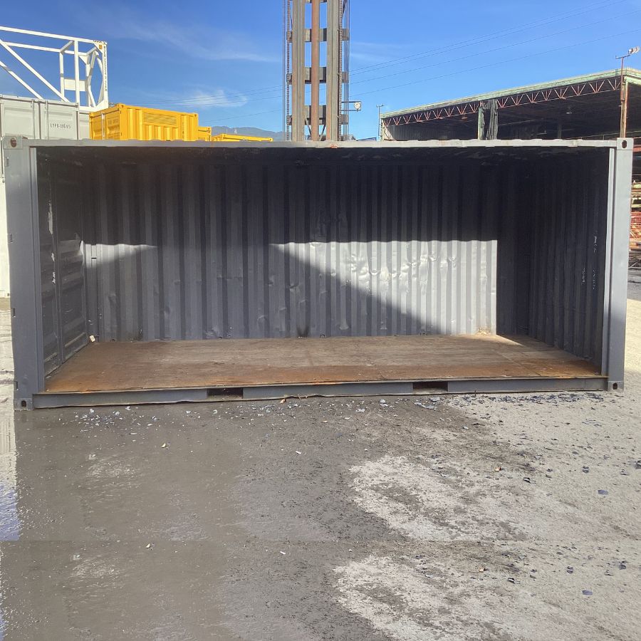 20&prime; Used &ldquo;Open-Face&rdquo; Shipping Container (Special) - Backstorage Containers LLC