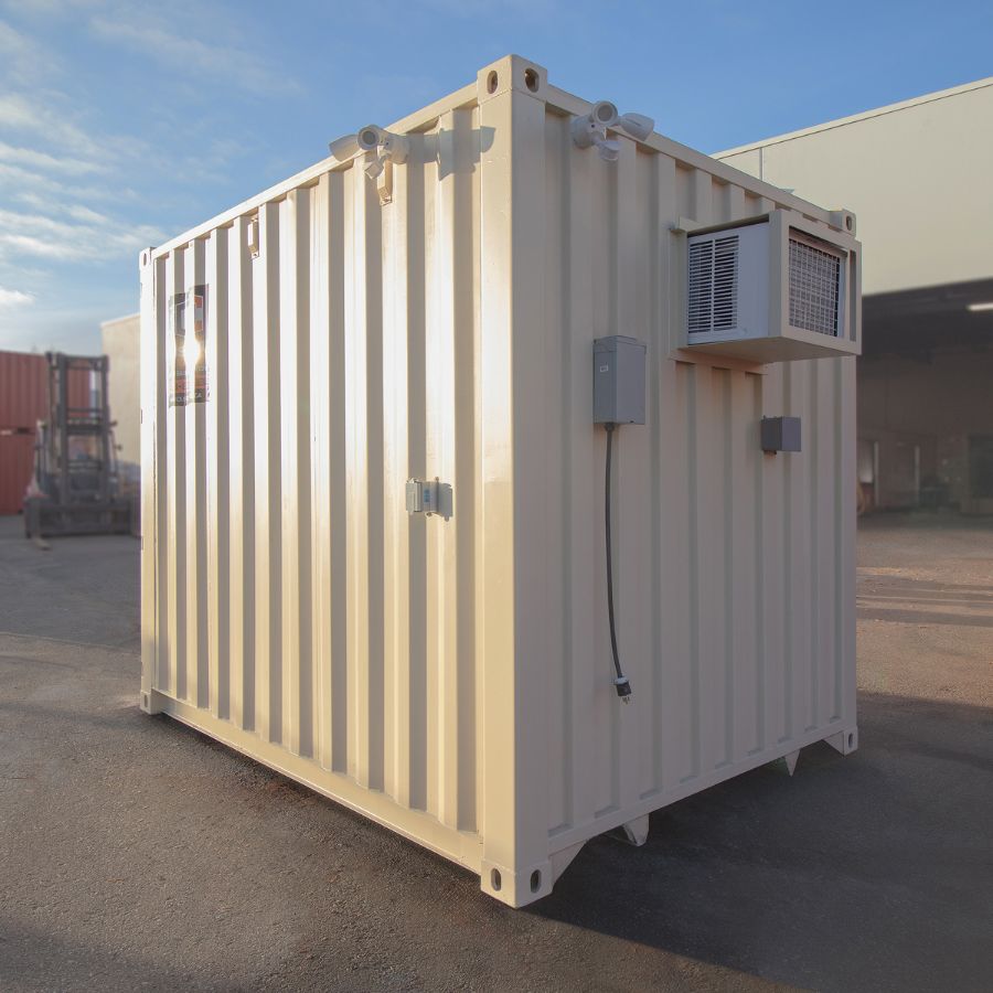 10&prime; Walk in Cooler CUBE - Backstorage Containers LLC