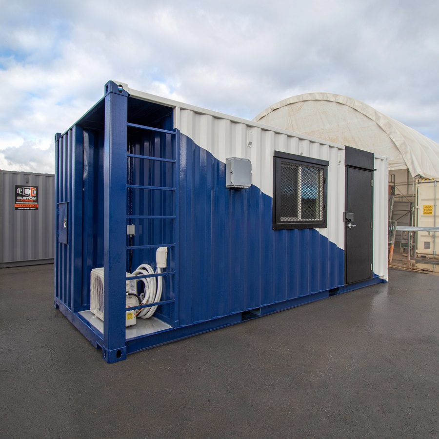 20&prime; Marine Cable/ Wire Works Enclosure - Backstorage Containers LLC